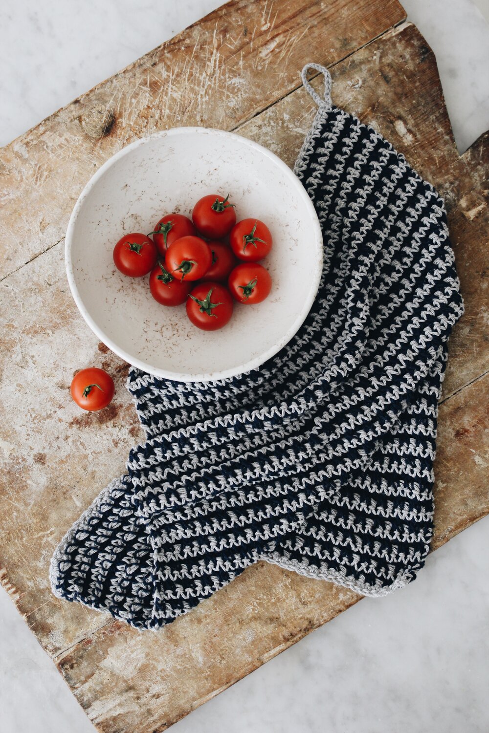 Brimfield and Berkshire Dishcloth patterns by Two of Wands