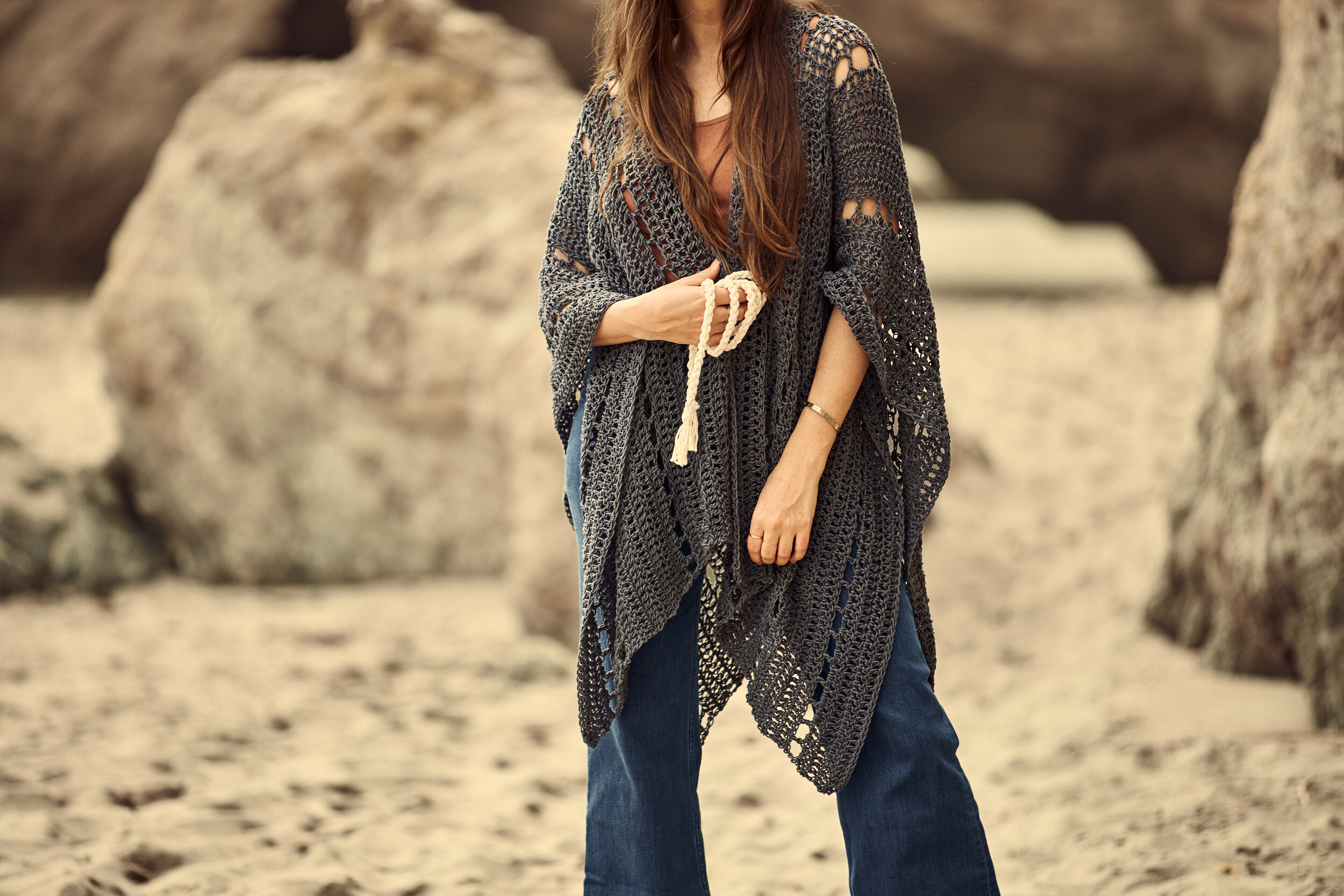 Explorers Club Poncho Pattern — Two of Wands