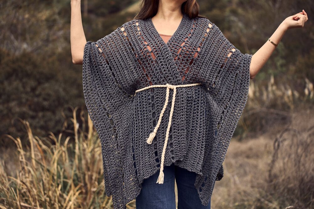 Explorers Club Poncho Pattern by Two of Wands