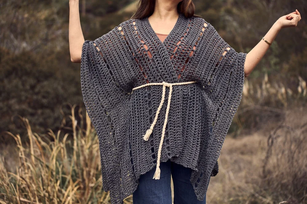 Explorers Club Poncho Pattern by Two of Wands