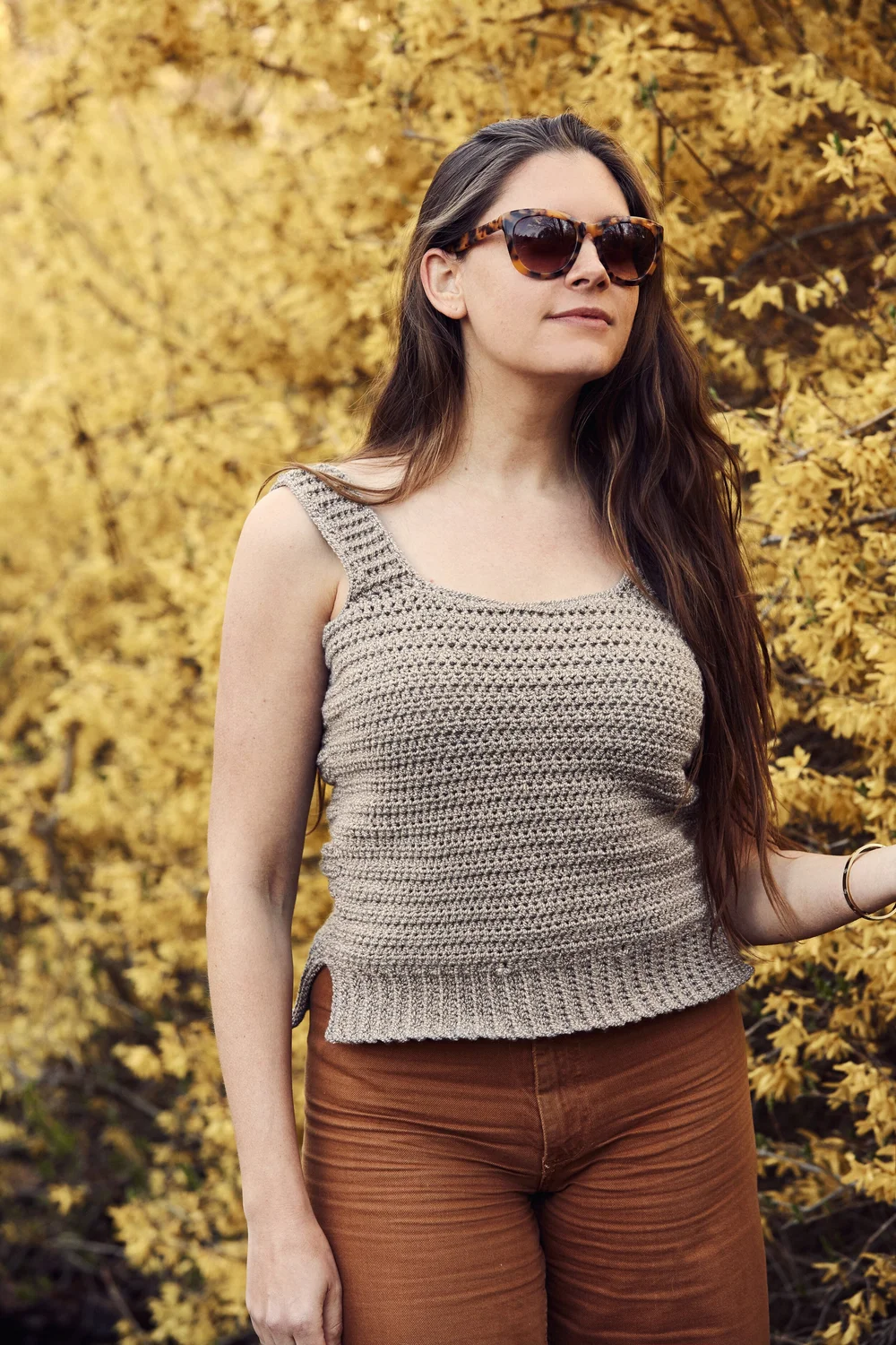 Milla Crochet Tank pattern by Two of Wands