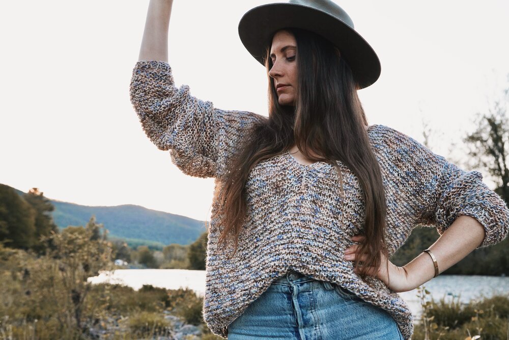 Magic Hour Sweater Pattern by Two of Wands