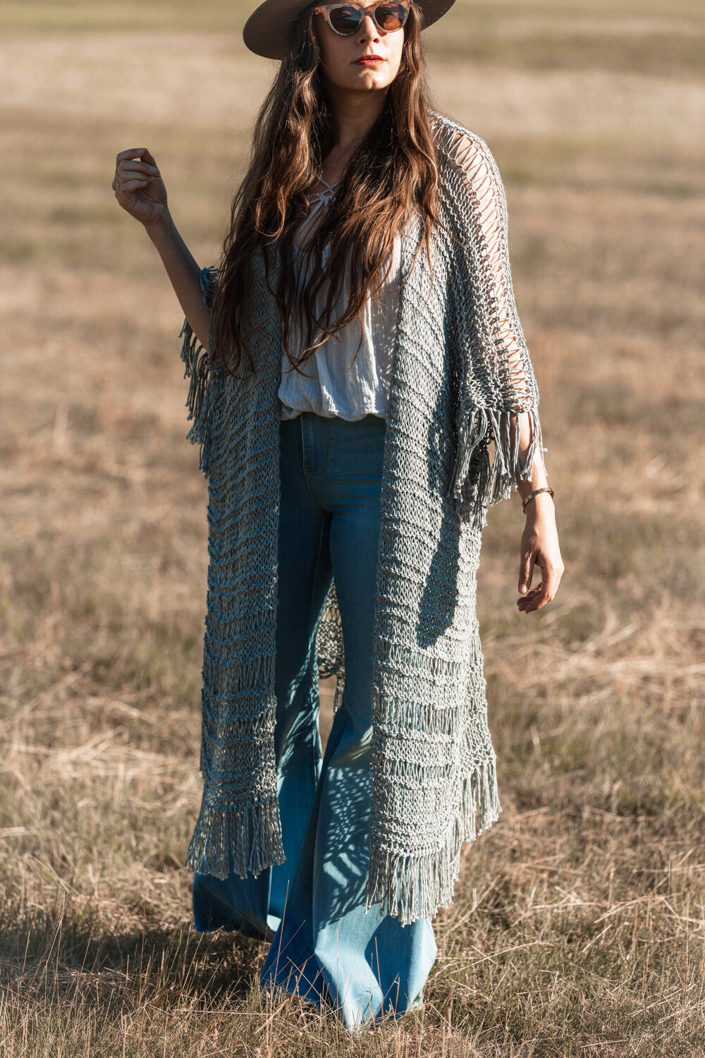 Falling Waters Duster Pattern by Two of Wands