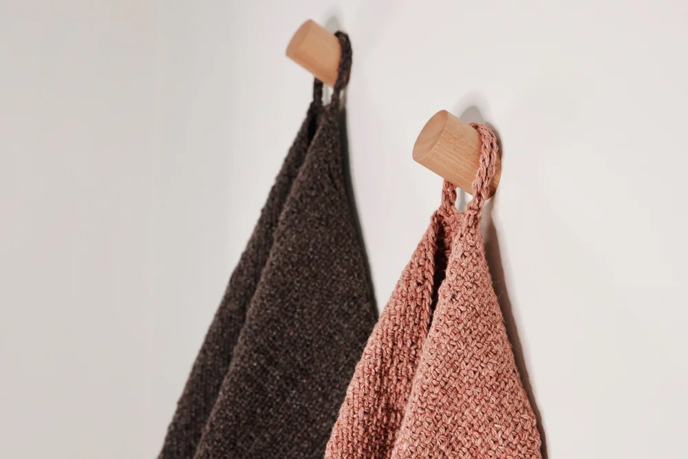Knit Slouchy Hanging Baskets pattern by Two of Wands