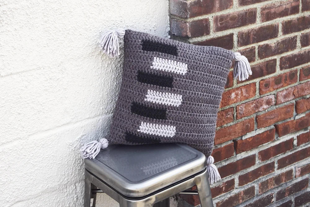 Sliding Doors Throw Pillow pattern by Two of Wands