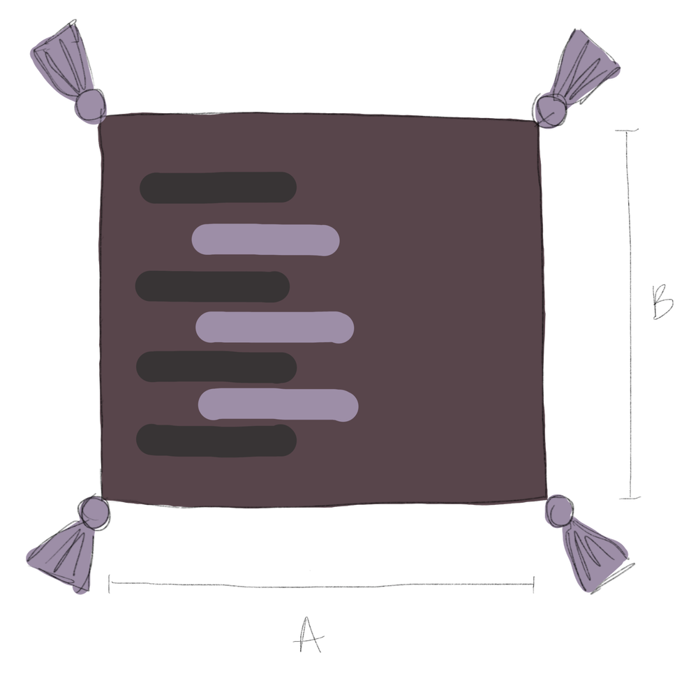 Sliding Doors Throw Pillow pattern by Two of Wands