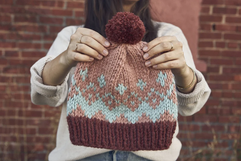 Trio Toboggan pattern by Two of Wands