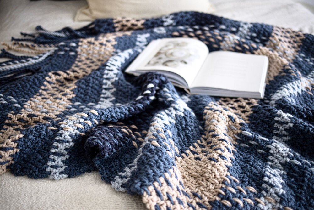 Wildwood Plaid Blanket Pattern by Two of Wands