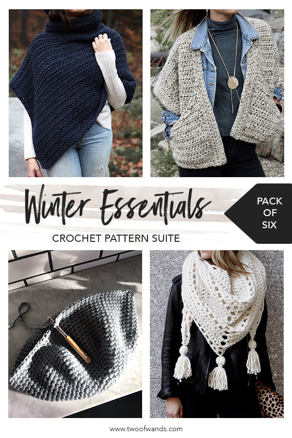 Winter Essentials Knitting Pattern Suites by Two of Wands