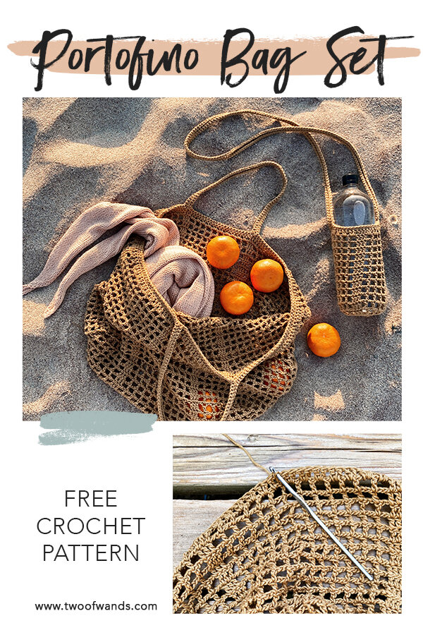 Portofino Bag Set FREE Crochet Patterns — Two of Wands