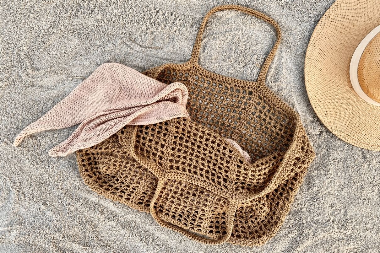Portofino Bag Set Crochet Pattern — Two of Wands