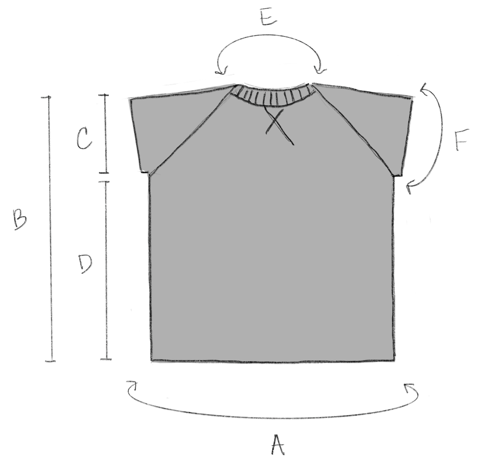 Summer League Cutoff pattern by Two of Wands