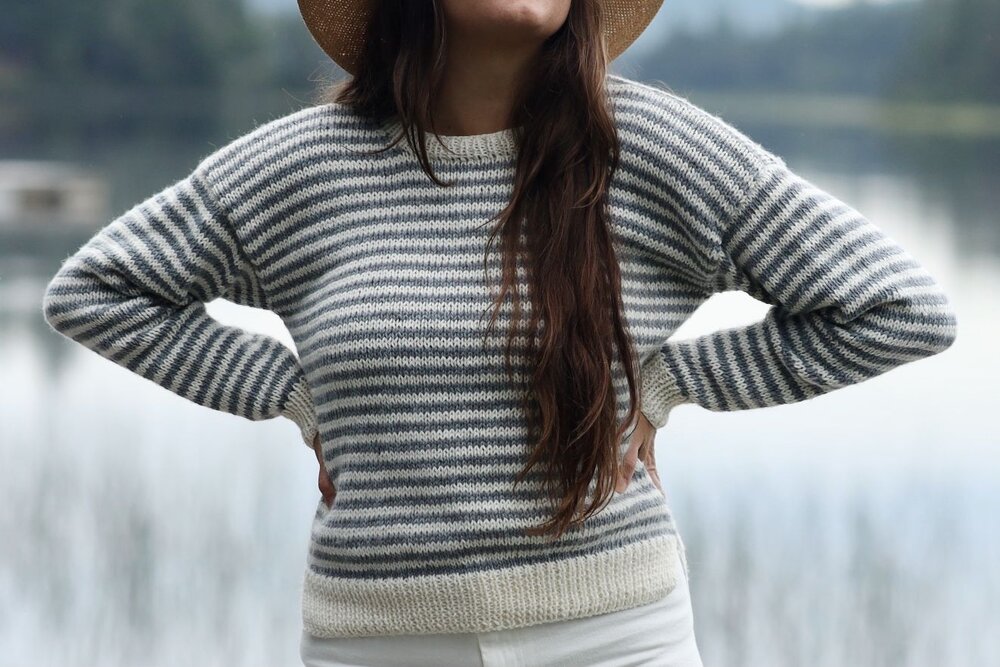 Le Bateau Sweater Pattern by Two of Wands