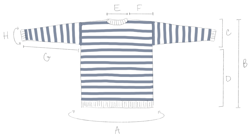Le Bateau Sweater Pattern by Two of Wands