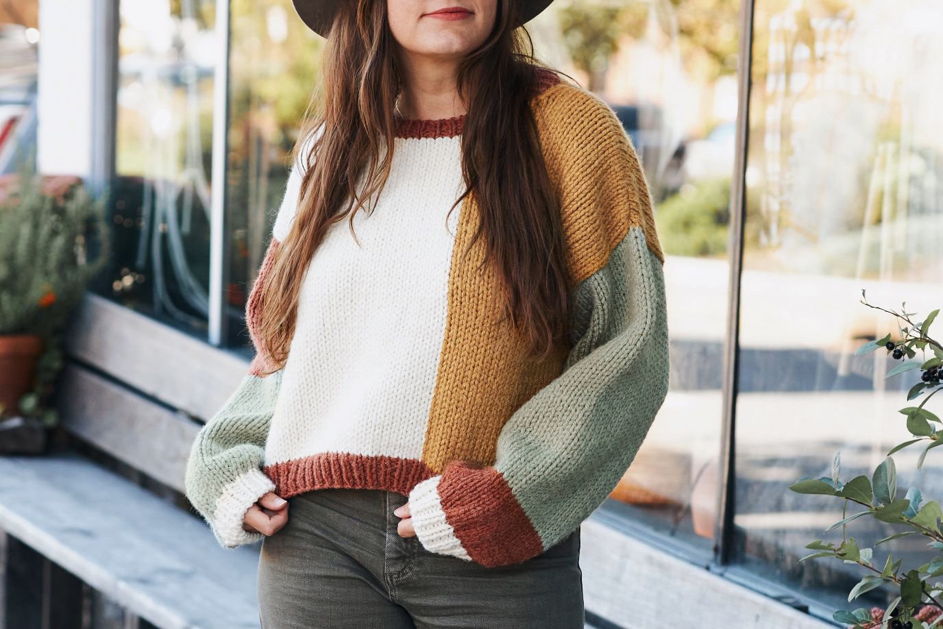 Mondrian Pullover Knitting Pattern — Two of Wands