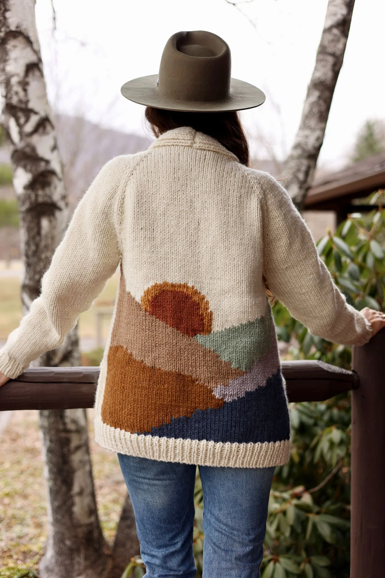 Santa Fe Cardigan Knitting Pattern — Two of Wands