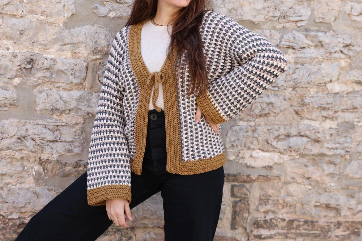 Emerick Cardigan Crochet Pattern — Two of Wands