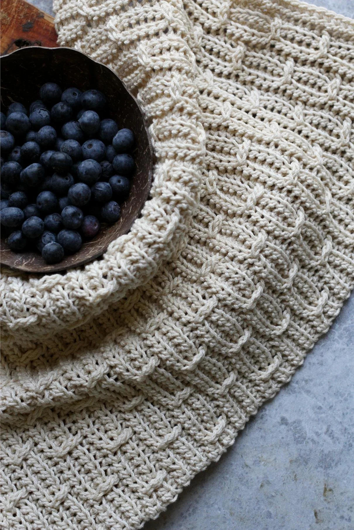 Elm Street Dishcloth Pattern by Two of Wands