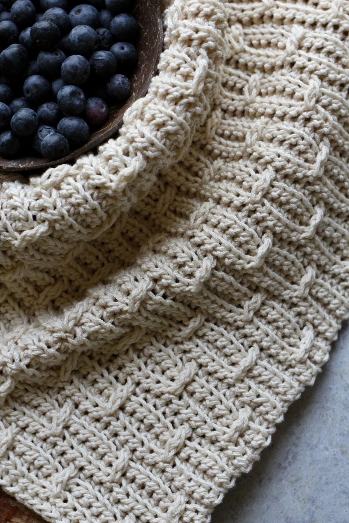 Elm Street Dishcloth Pattern by Two of Wands