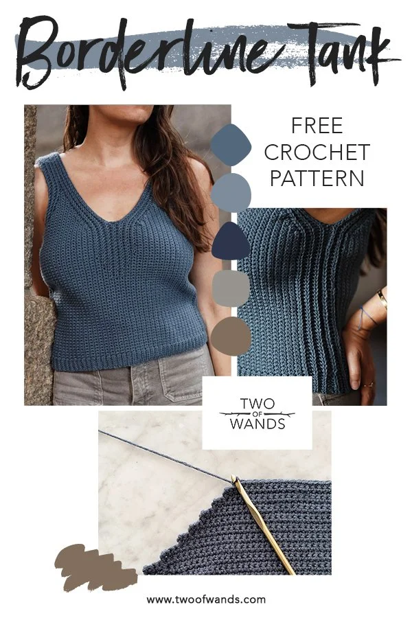 Borderline Tank Pattern by Two of Wands