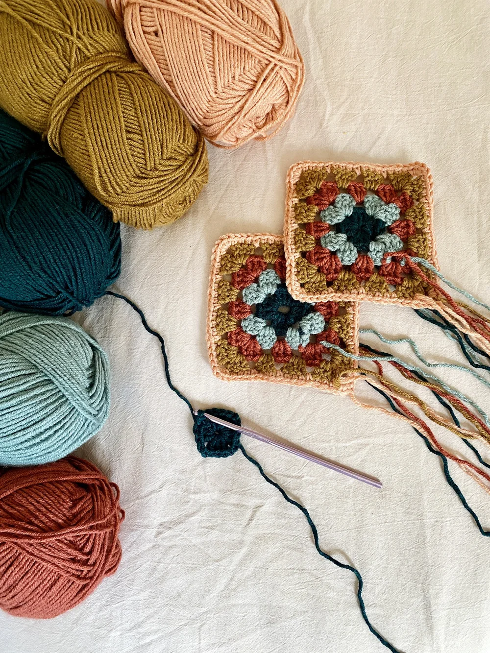 Color Theory: Duo Granny Bandana