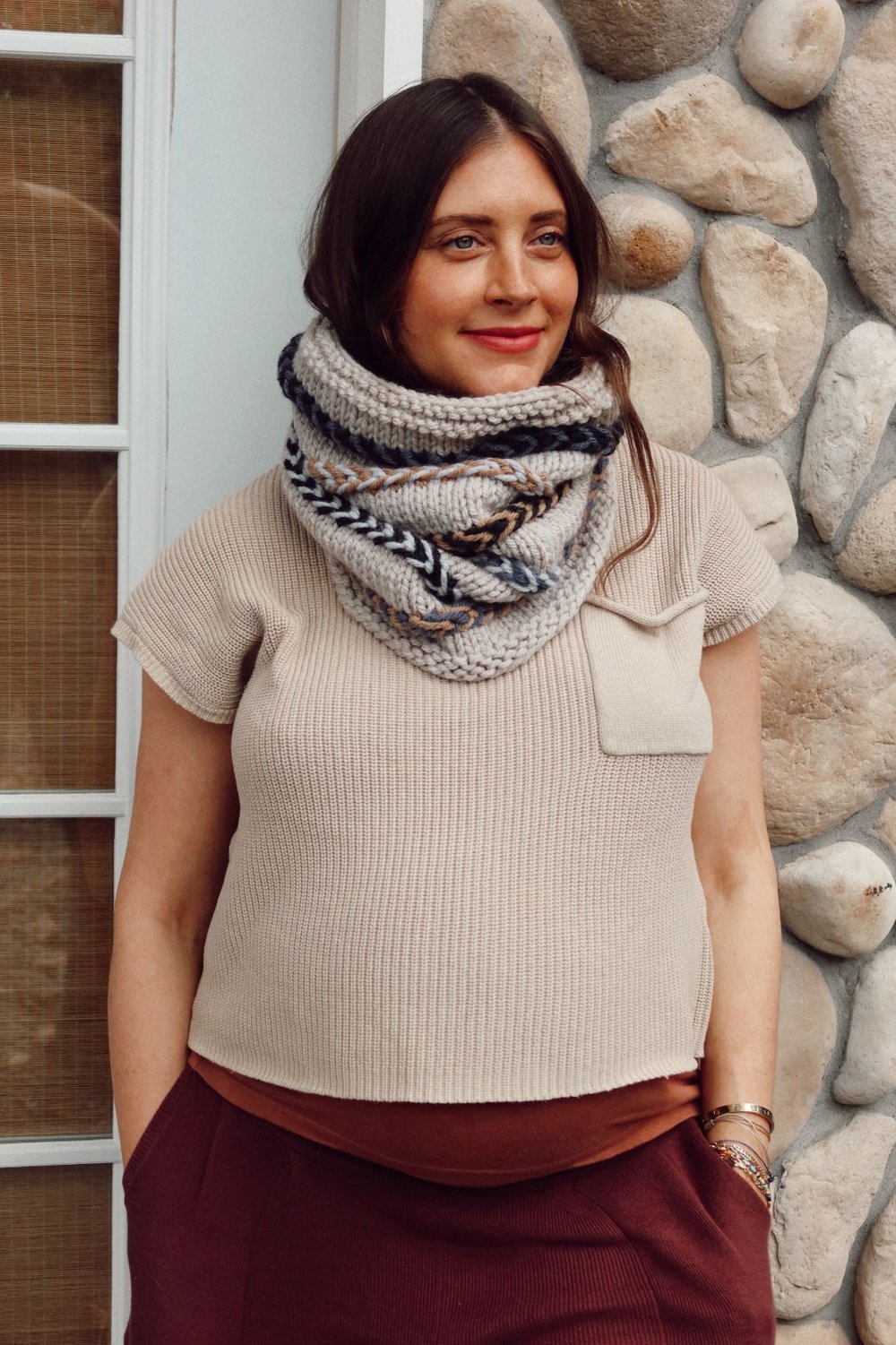 Hue + Me: Tango Braided Cowl