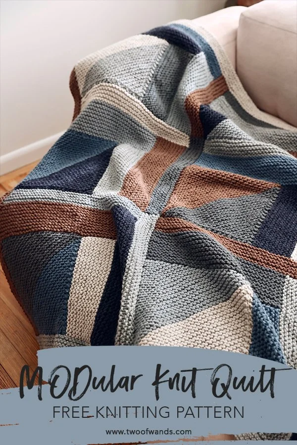 MODular Knit Quilt pattern by Two of Wands