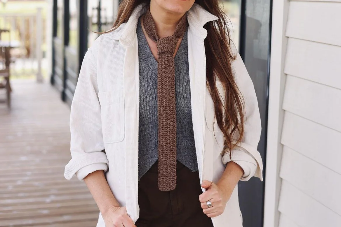 Diane Tie Set pattern by Two of Wands