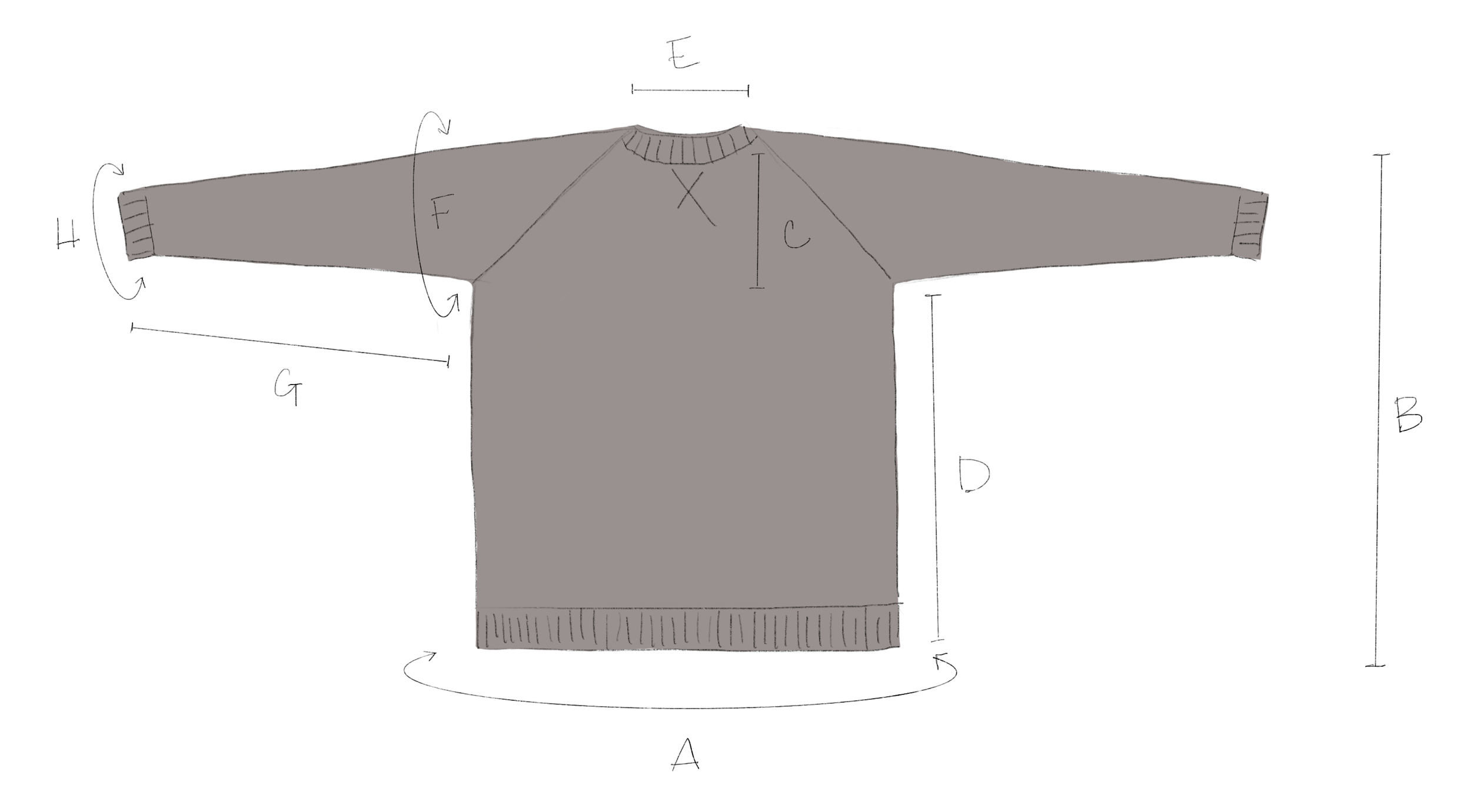 Junior League Pullover schematic