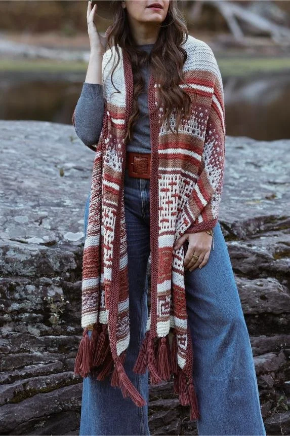 Coast to Coast Wrap Pattern by Two of Wands