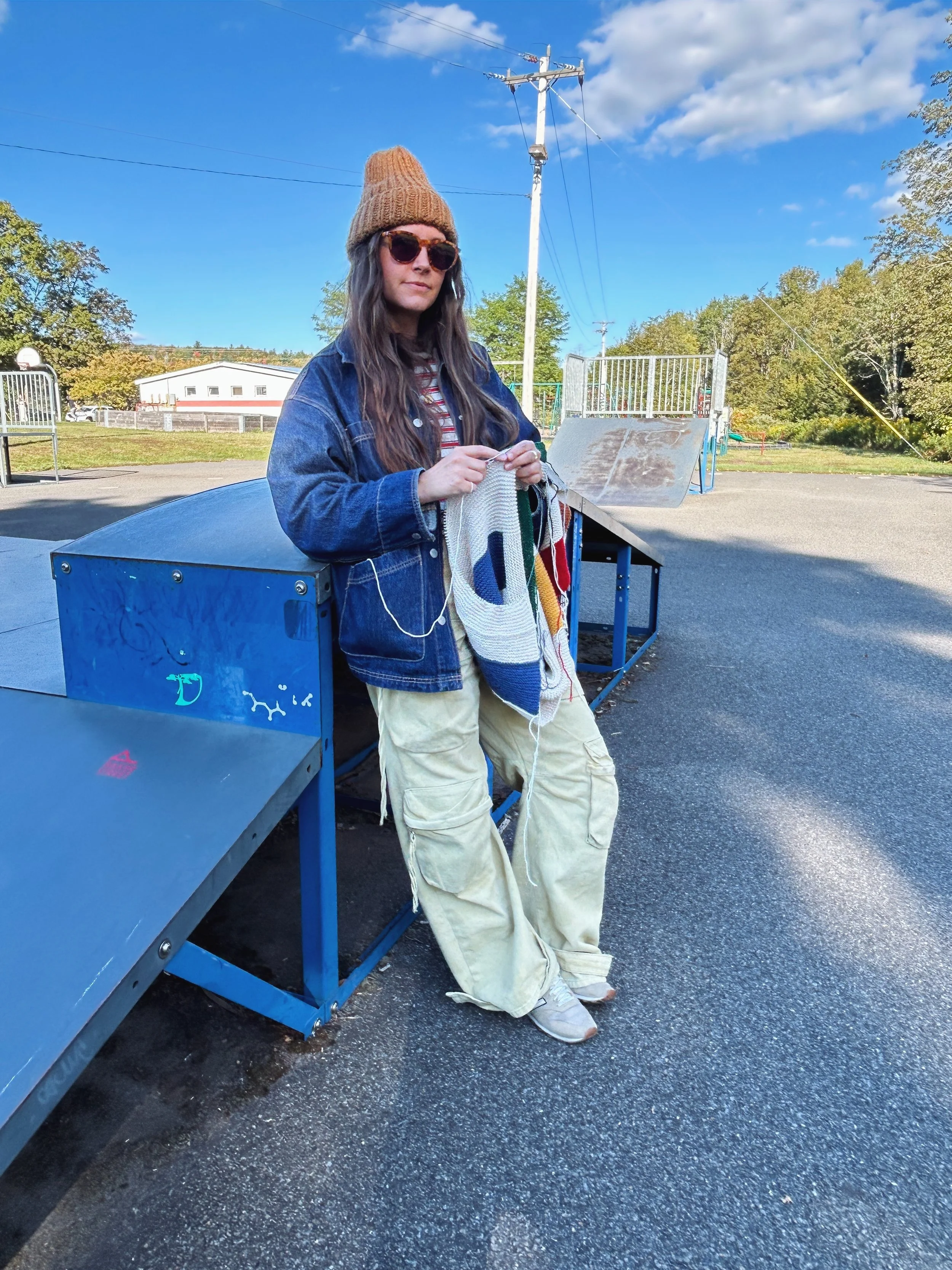 Rockwell Baby Blanket pattern by Two of Wands