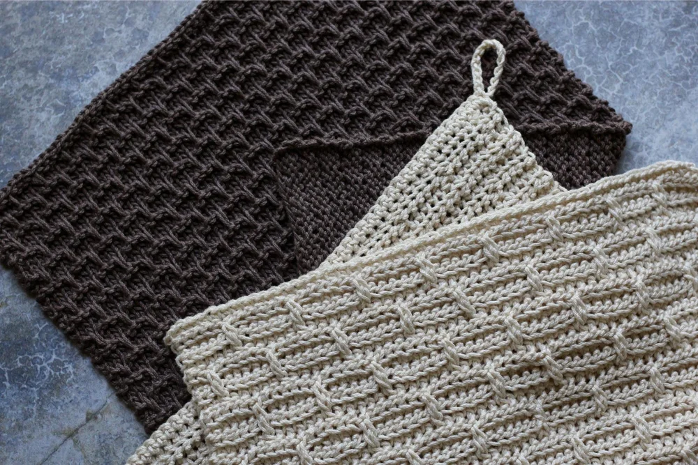 My Earth Day Tradition Continues: Two (Temporarily) Free Towel Patterns