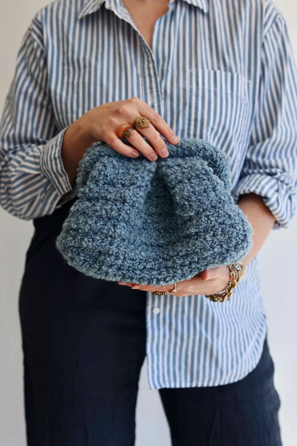 Sherpa Dumpling Clutch