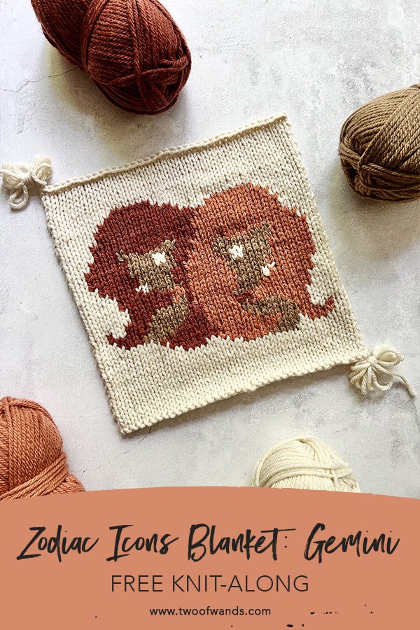 Zodiac Icons Blanket: Gemini
