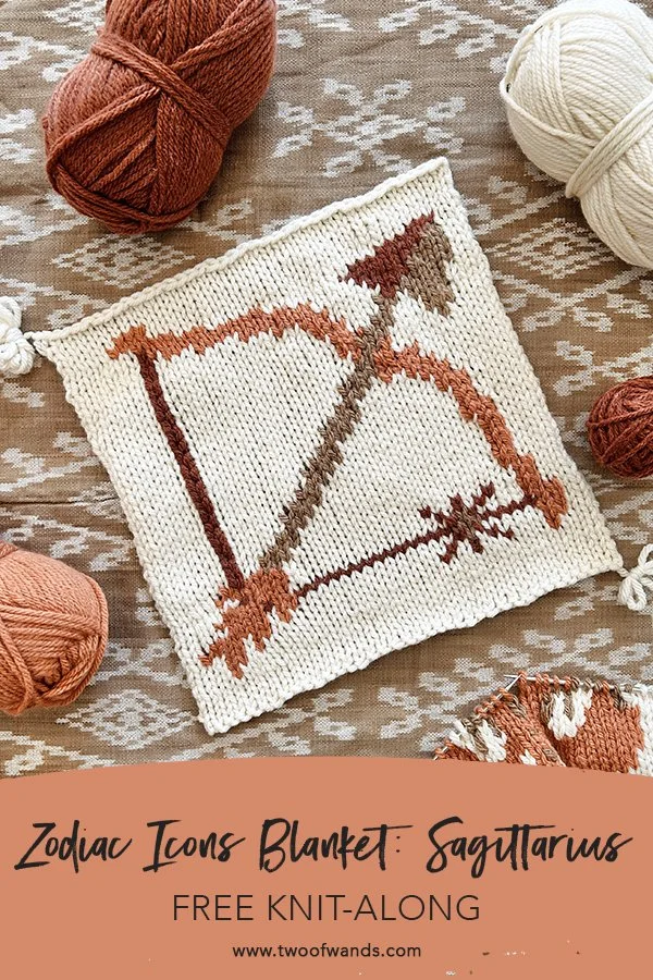 Zodiac Icons Blanket: Sagittarius