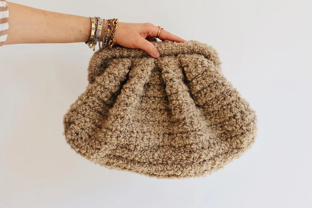 Sherpa Dumpling Clutch