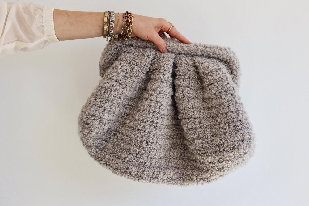 Sherpa Dumpling Clutch