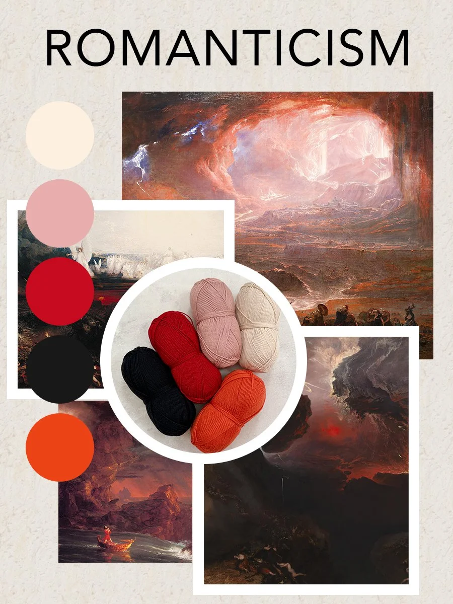 Romanticism mood board