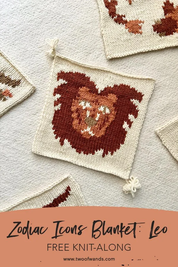 Zodiac Icons Blanket: Leo