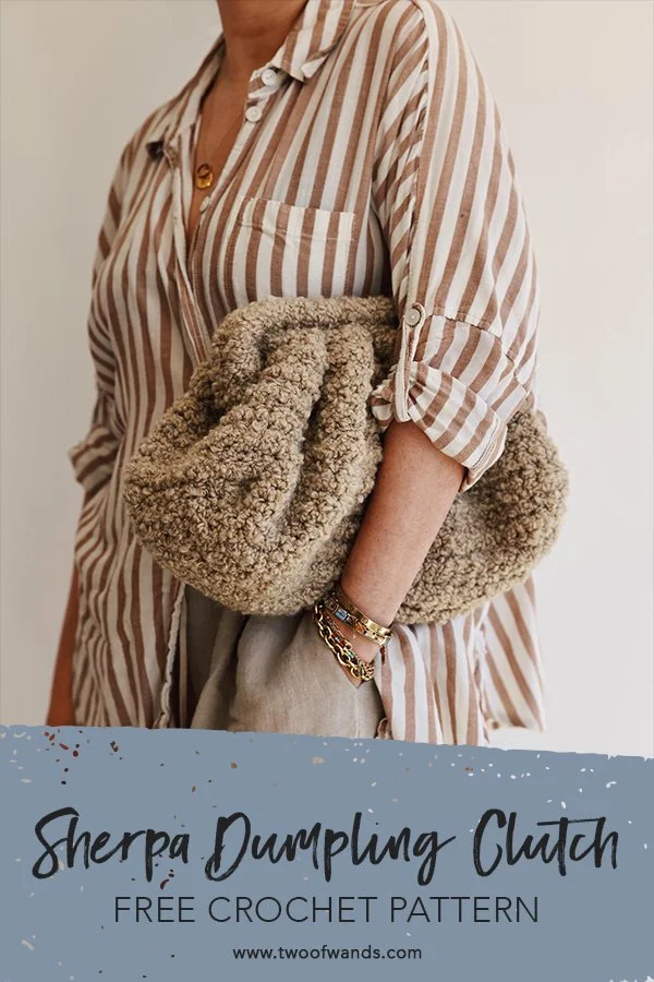 Sherpa Dumpling Clutch