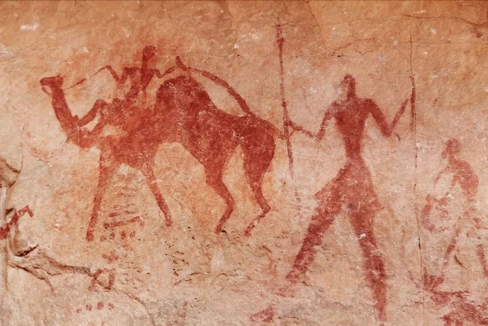 Red Cave Drawings