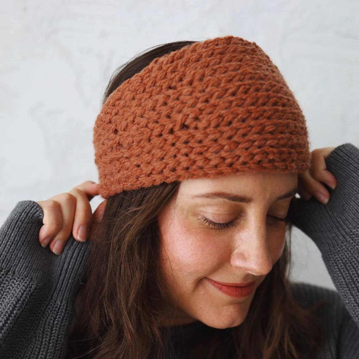 Switchback Headband pattern by Two of Wands