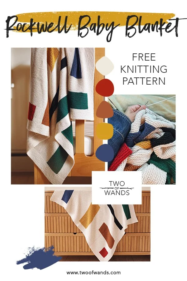 Rockwell Baby Blanket pattern by Two of Wands