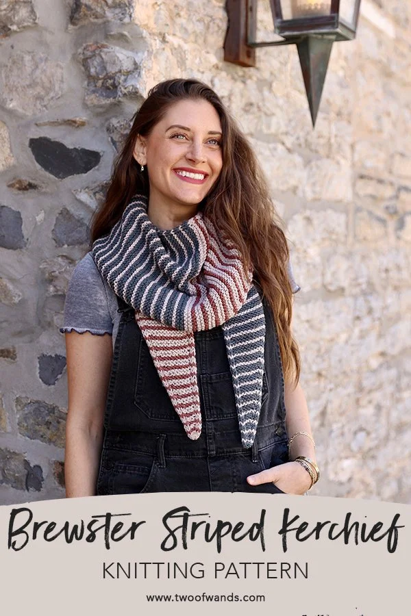 Brewster Striped Kerchief Pattern by Two of Wands