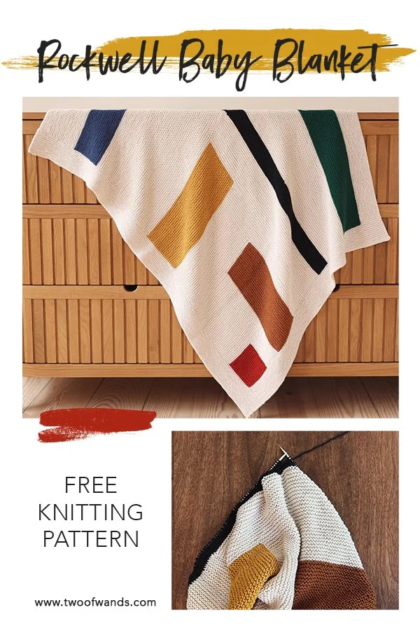 Rockwell Baby Blanket pattern by Two of Wands