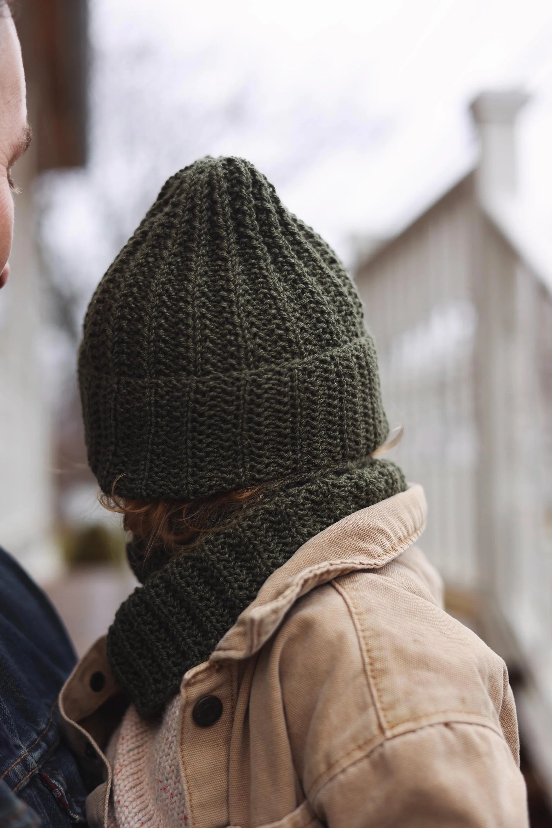 Trailway Hat and Cowl Set pattern by Two of Wands