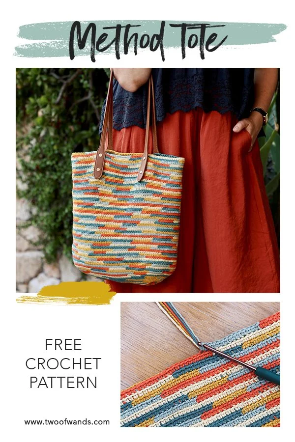 Method Tote Pattern by Two of Wands