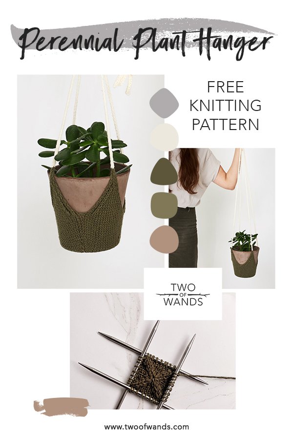 Perennial Plant Hanger Pattern by Two of Wands
