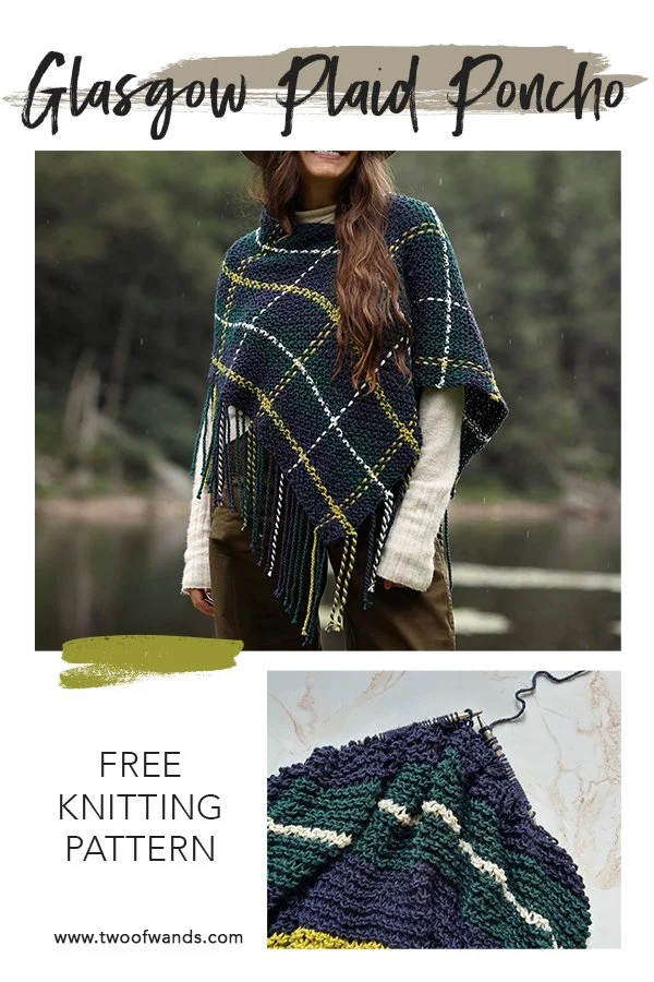 Glasgow Plaid Poncho