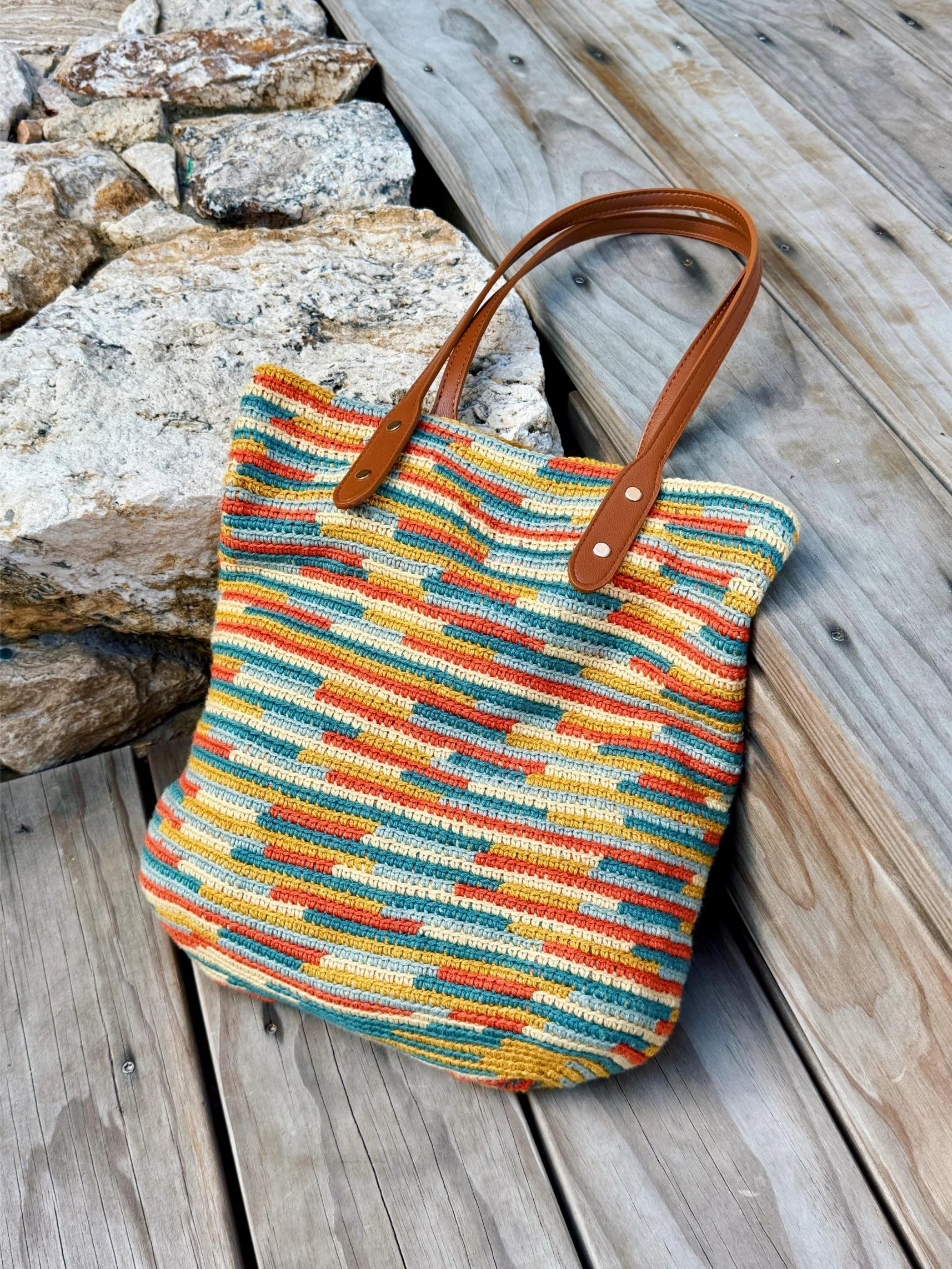 Method Tote Pattern by Two of Wands